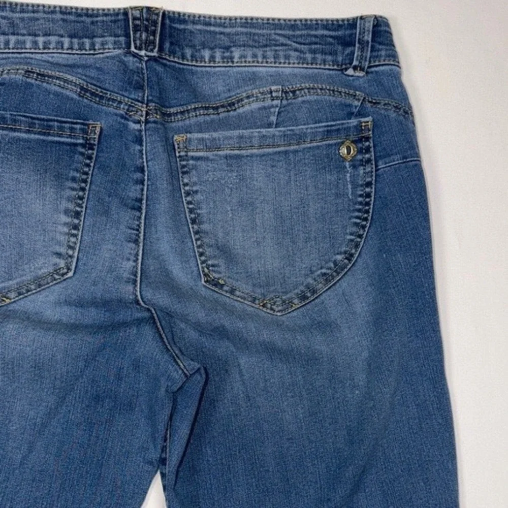 Democracy Absolution Womens Size 10 Blue Skinny Jeans B1178BBIC Ankle Denim - Picture 5 of 10